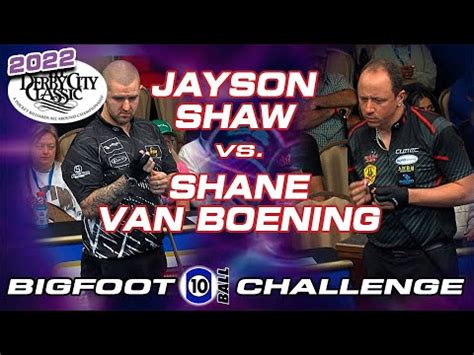 Jayson Shaw vs Shane Van Boening .